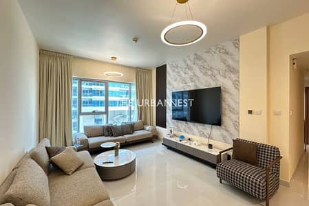 2 Bedroom Apartment for Rent in Dubai Land Residence Complex, Dubai - Unfurnished | No Balcony | Pool View | Upgraded