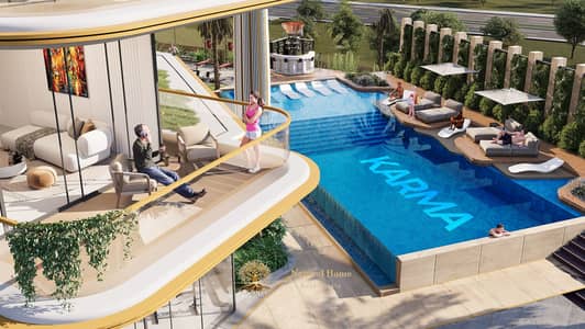3 Cпальни Апартаменты Продажа в Дубай Спортс Сити, Дубай - Terrace & Pool. png