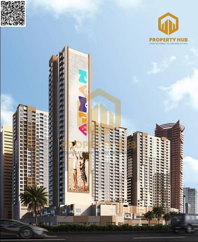 1 Bedroom Apartment for Sale in Al Rashidiya, Ajman - 1BR with Partial Sea/City View | Ajman One Phase 2
