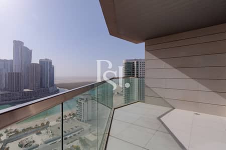 فلیٹ 1 غرفة نوم للبيع في جزيرة الريم، أبوظبي - parkside-residence-tower-A-shams-abu-dhabi-al-reem-island-balcony-view (6). JPG