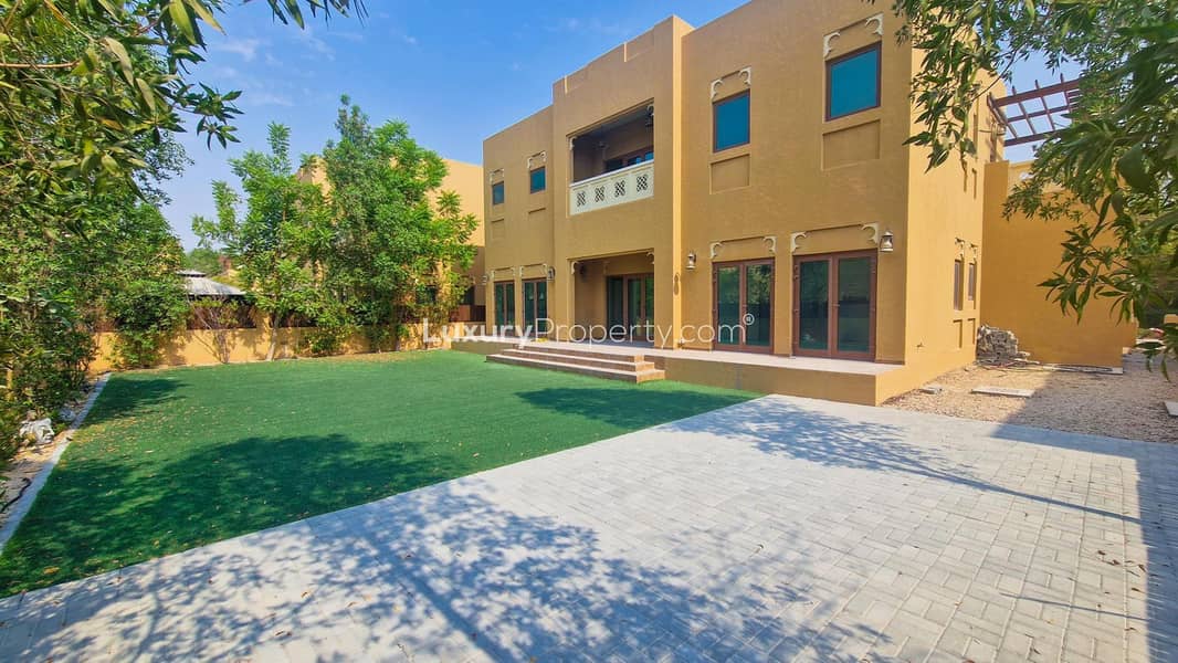 Dubai Style 3-Bed Home | Garden and Balcony