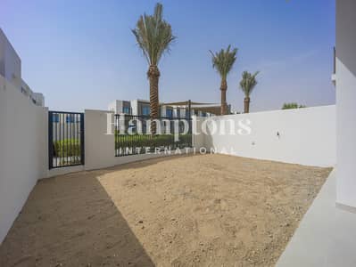 3 Bedroom Townhouse for Rent in The Valley by Emaar, Dubai - Single Row | Park Facing | Brand New