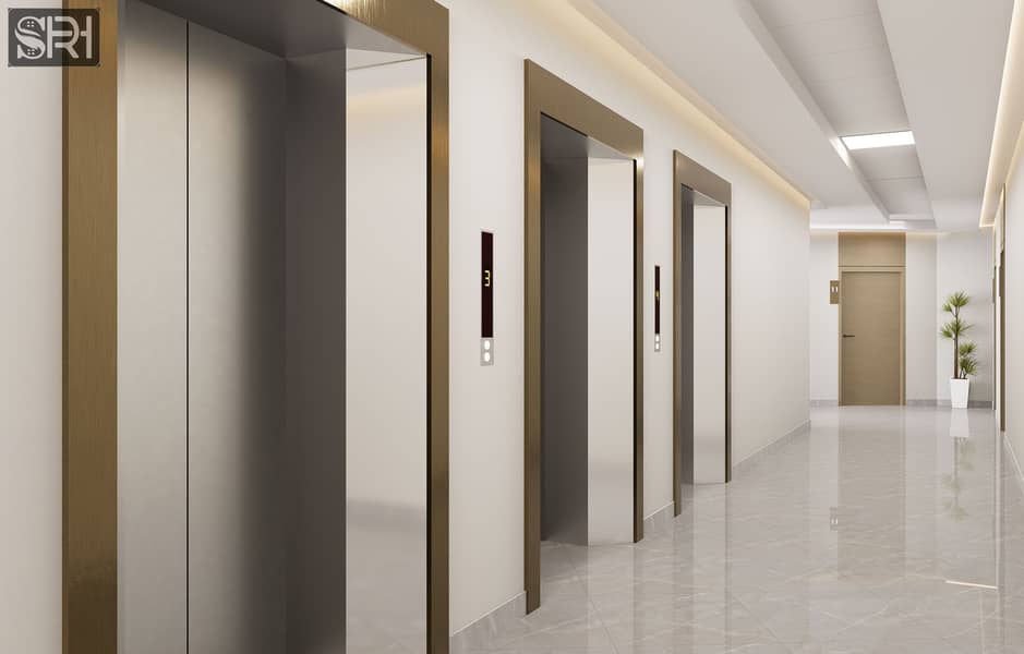 3 9. Typical corridor & lift. png