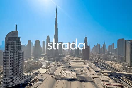 2 Bedroom Flat for Rent in Downtown Dubai, Dubai - High Floor | Furnished | Burj Khalifa view