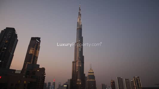 2 Bedroom Apartment for Sale in Downtown Dubai, Dubai - High Floor | Stunning Burj View | Vacant