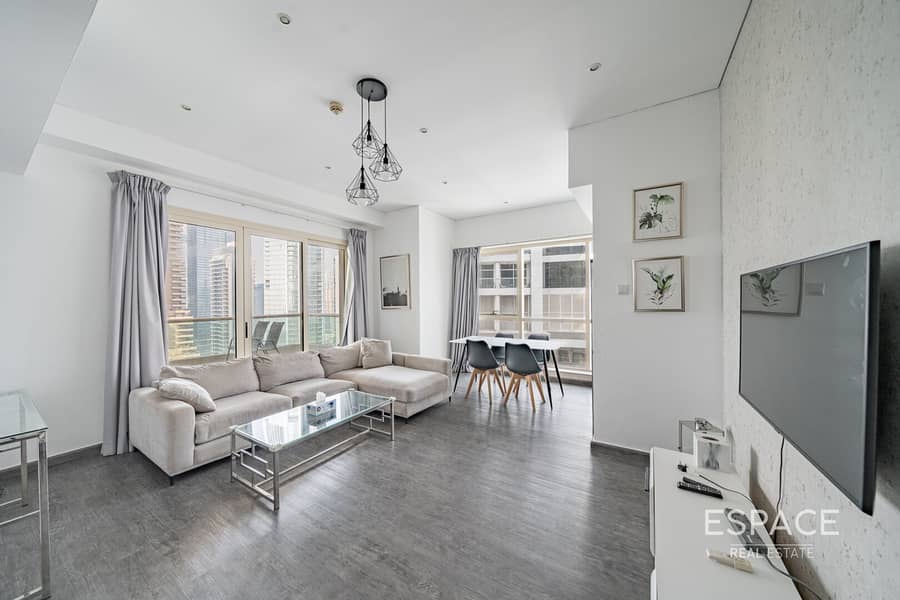 位于迪拜码头，皇家海洋塔楼 2 卧室的公寓 2200000 AED - 8932908