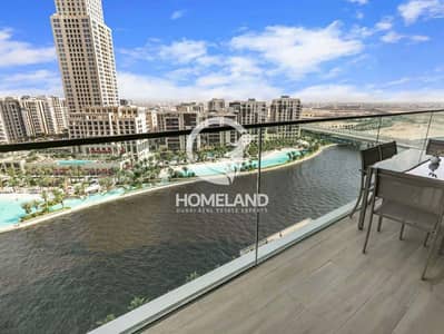 2 Bedroom Flat for Sale in Dubai Creek Harbour, Dubai - Full Creek View | Elegant Living | Bright Interior