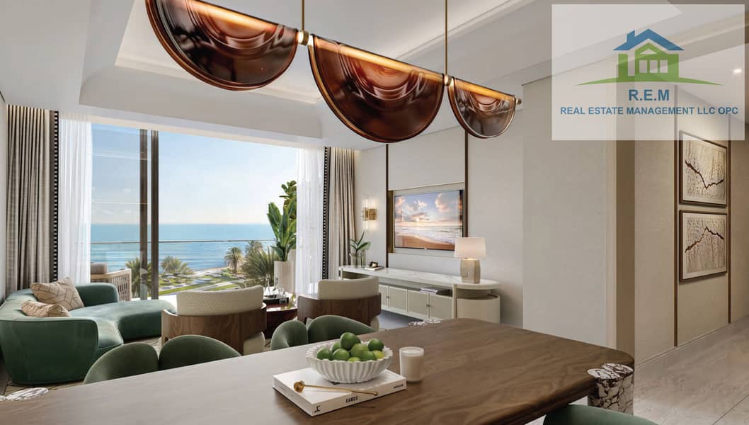 8 2BR_LivingRoom - Fairmont Residences Al Marjan Island. jpg