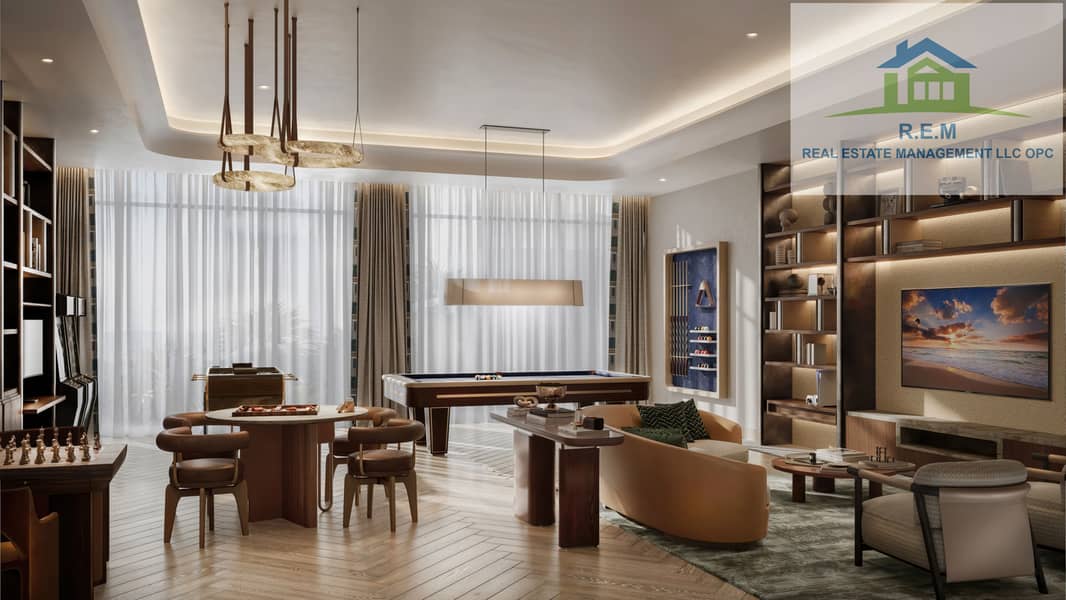 14 Games Room - Fairmont Residences Al Marjan Island. jpg