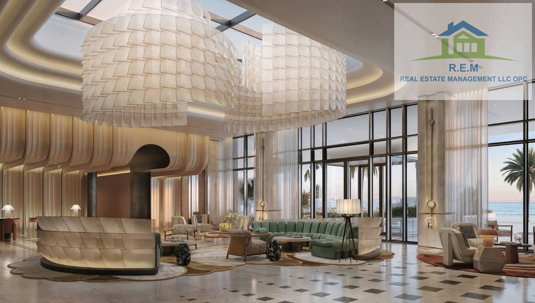 19 Reception Lobby - Fairmont Residences Al Marjan Island. jpg