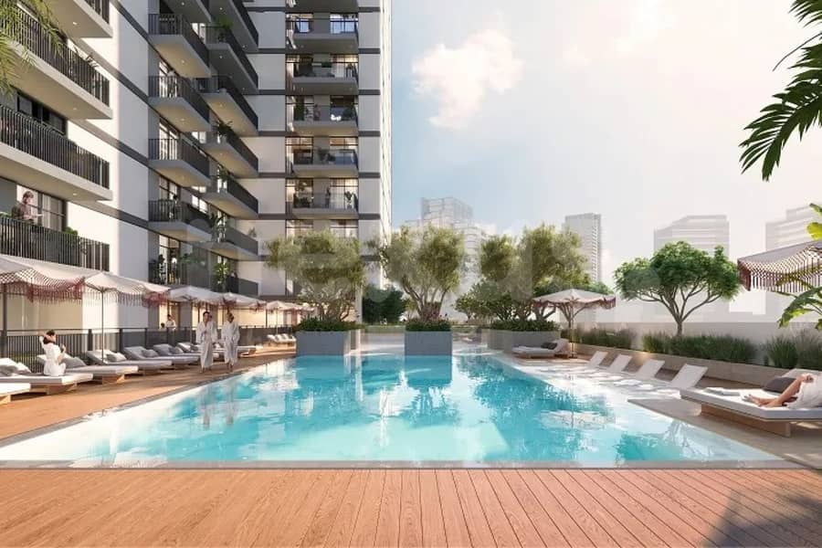 位于朱美拉环形村(JVC)，JVC第11区，哈德利高塔 1 卧室的公寓 1320000 AED - 12387353