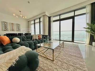 4 Bedroom Flat for Sale in Dubai Harbour, Dubai - Upgraded Coastal Home | Iconic Sea & Palm Views
