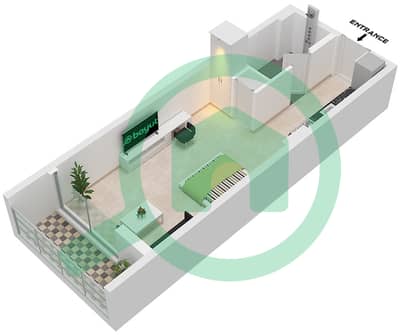 Elysee Heights - Studio Apartment Type A Floor plan