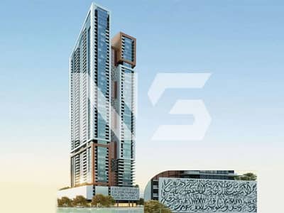 阿尔马扎尔街区， 夏尔迦 3 卧室单位待售 - Faradis-Tower-Banner-1. jpg. jpg