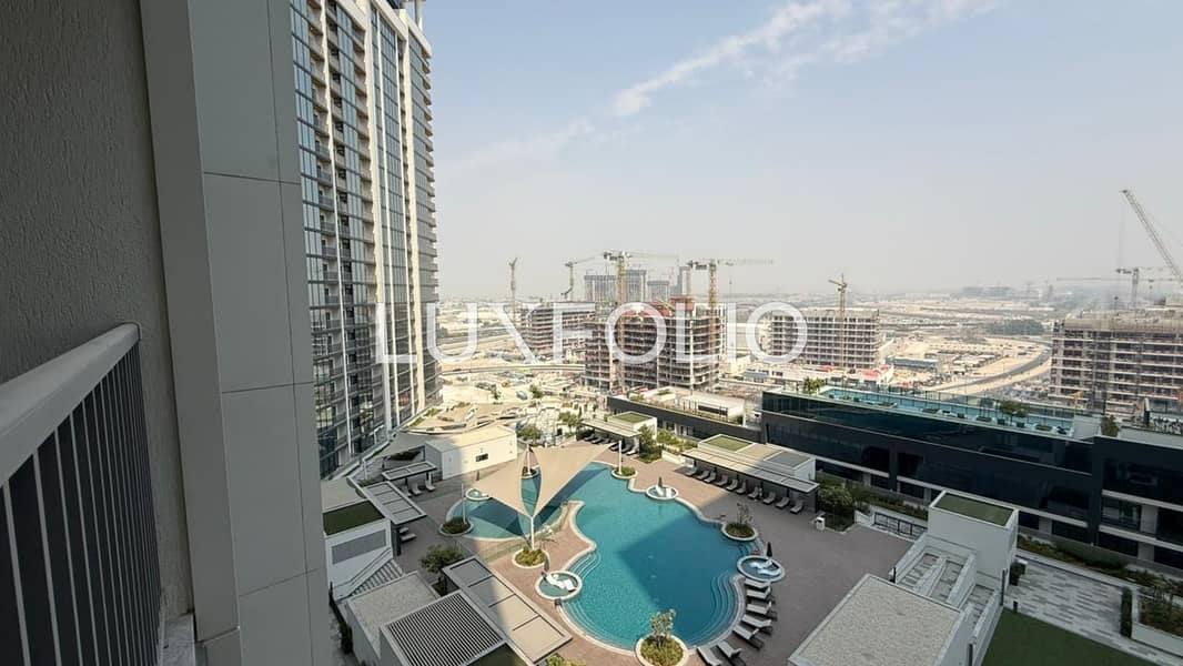 位于苏巴哈特兰社区，巅峰大厦 1 卧室的公寓 82000 AED - 12352909