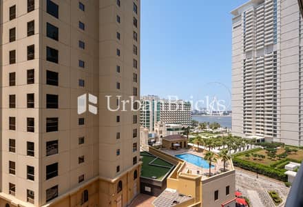 朱美拉海滩住宅（JBR）， 迪拜 2 卧室公寓待租 - 位于朱美拉海滩住宅（JBR），阿尔法坦海洋塔，阿尔法坦海洋大厦 2 卧室的公寓 180000 AED - 11805396