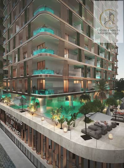 1 Bedroom Apartment for Sale in Dubai Land Residence Complex, Dubai - Peace Lagoons Exterior - 03. jpg