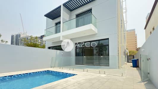 4 Bedroom Villa for Rent in Jumeirah Village Circle (JVC), Dubai - Semi-Detached Villa | Private Pool | Brand New