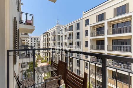 朱美拉住宅区， 迪拜 1 卧室单位待租 - 位于朱美拉住宅区，海洋社区，海蓝之港社区，拉科特海边住宅社区，拉科特海边2号大厦 1 卧室的公寓 135000 AED - 11410725