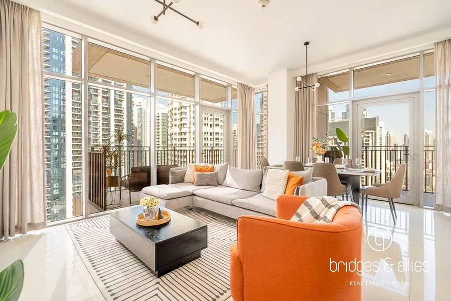 2BED + STUDY | LARGE LAYOUT | PREMIUM FURNISHED