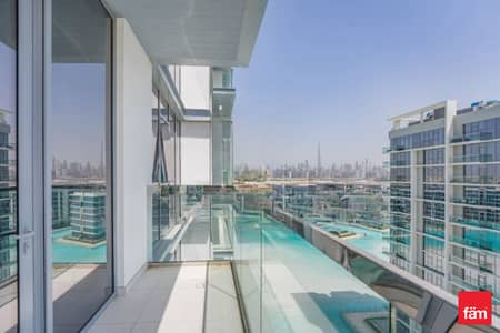 1 Bedroom Flat for Rent in Mohammed Bin Rashid City, Dubai - Burj Khalifa & Lagoon view | High Floor