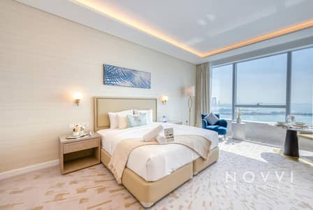 Studio for Rent in Palm Jumeirah, Dubai - High-Floor | Luxury Studio | Stunning Views