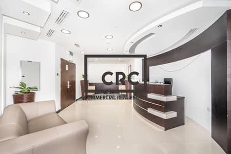Office for Rent in Jumeirah Lake Towers (JLT), Dubai - Furnished | With Washroom | Lake View