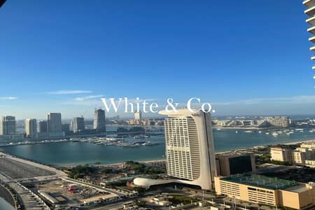 2 Bedroom Flat for Sale in Dubai Marina, Dubai - Palm View | High Floor unit | Steady ROI