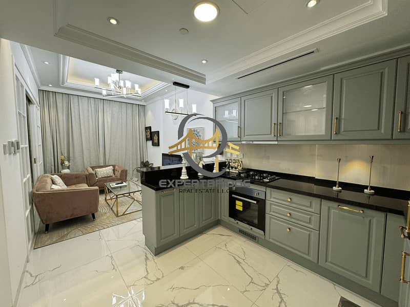 Furnished 1BR | Luxury Interiors | Vincitore Benessere