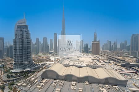 2 Bedroom Apartment for Rent in Downtown Dubai, Dubai - Unique | Huge Terrace | Upgraded | Bills Included