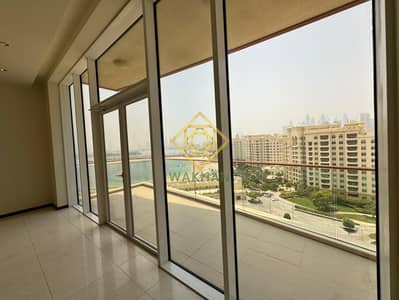 2 Bedroom Apartment for Rent in Palm Jumeirah, Dubai - Sea View |Convertible to 3BR |Unfurnished | Vacant