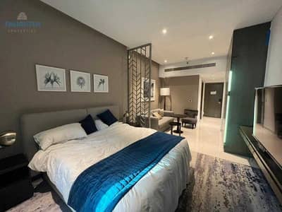 Studio for Rent in Business Bay, Dubai - Furnished | Canal View | High Floor