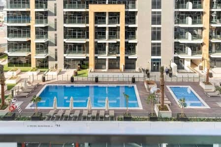 Studio for Rent in Meydan City, Dubai - Semi furnished / Dewa and chiller bills include