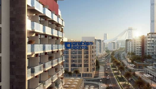 1 Bedroom Apartment for Sale in Meydan City, Dubai - Azizi Riviera 1BR | Sitting Area View | Garden View