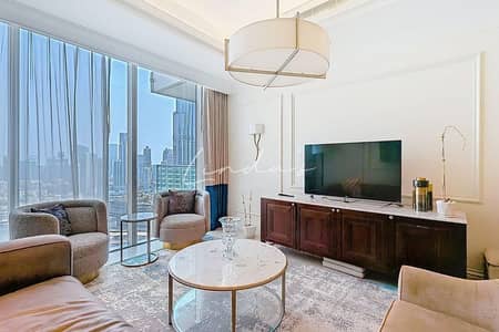 2 Bedroom Hotel Apartment for Rent in Downtown Dubai, Dubai - LUX Lifestyle | Furnished | Burj Khalifa Views