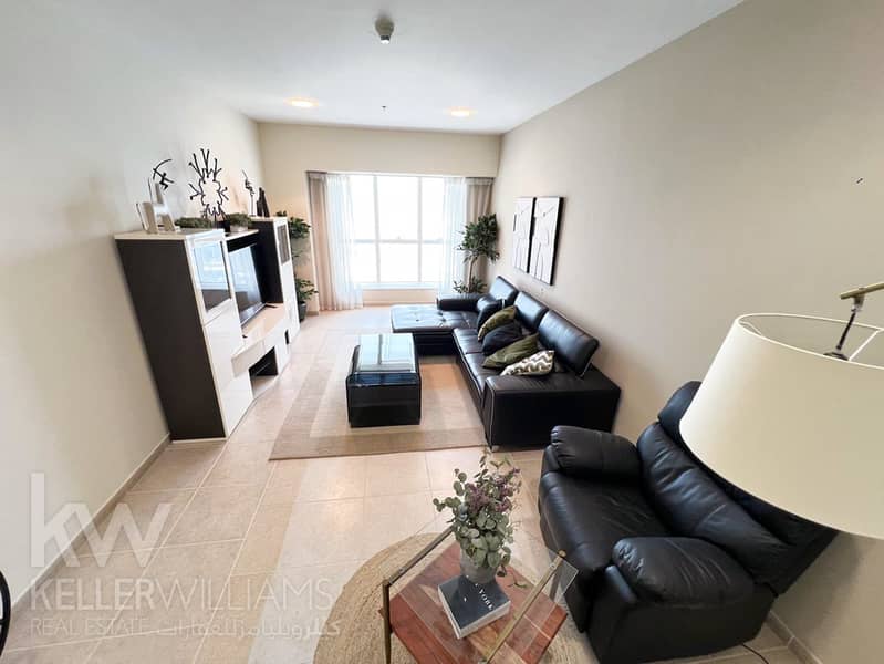 Lovely Furnished Two BR at Elite Residence Marina