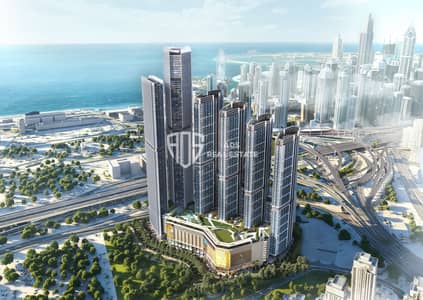 杰贝阿里， 迪拜 1 卧室公寓待售 - JLT Central Aerial View 001 (1). jpg