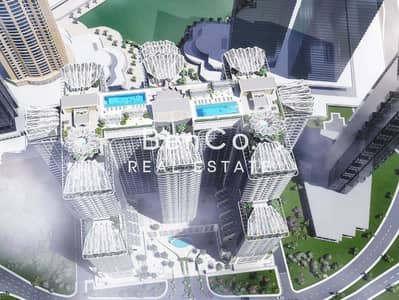 朱美拉湖塔 (JLT)， 迪拜 2 卧室单位待售 - 位于朱美拉湖塔 (JLT)，Se7en 城 2 卧室的公寓 1390000 AED - 12393311