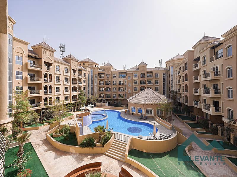 SPACIOUS AND MODERN LAYOUT |2 BEDROOMS | POOL VIEW