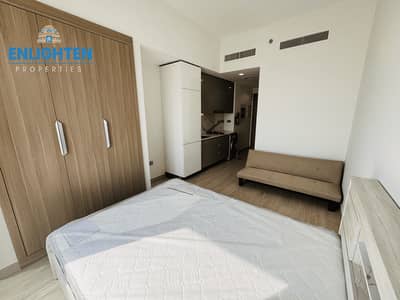 Studio for Rent in Meydan City, Dubai - Semi Funrnishd I Dewa and chiller bills include