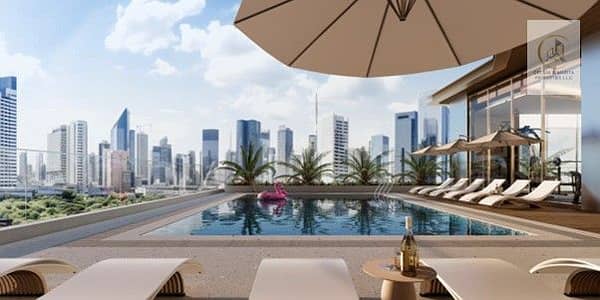 阿尔萨特瓦社区， 迪拜 1 卧室单位待售 - POOL VIEW 2. jpg