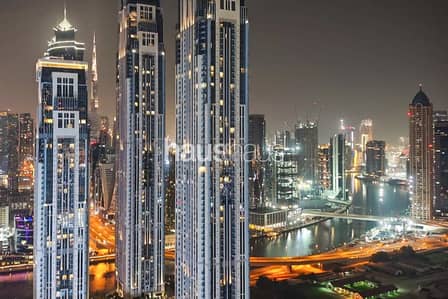 3 Bedroom Flat for Sale in Business Bay, Dubai - High Floor | Burj and Canal Views | Furnished