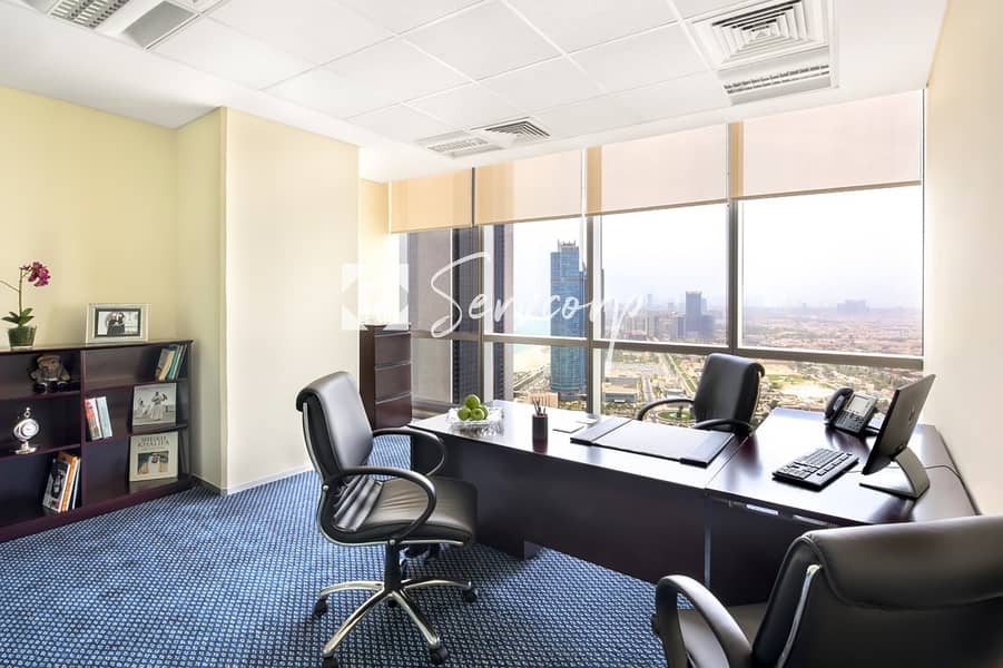 Run Your Business in a Premium Office in Etihad Towers with Great Views!