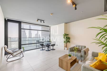 2 Bedroom Flat for Rent in DIFC, Dubai - Negotiable | Furnished | Burj Khalifa and Sea View