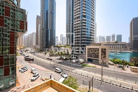 1 Bedroom Apartment for Rent in Jumeirah Beach Residence (JBR), Dubai - Low Floor | Amazing Marina View | Furnished