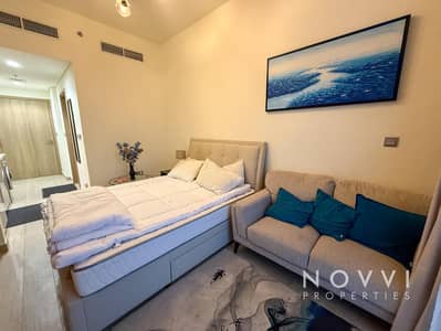 Studio for Rent in Meydan City, Dubai - Fully Furnished | Chiller Free | Boulevard View