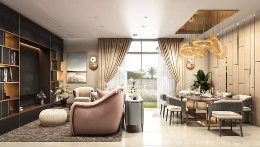阿尔弗雷德街区， 迪拜 3 卧室单位待售 - DINING_LIVING_VIEW_2025.01. 20. jpg