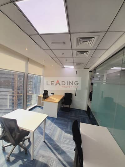 Office for Rent in Business Bay, Dubai - Furnished vacant view window rental rent  (6). jpg
