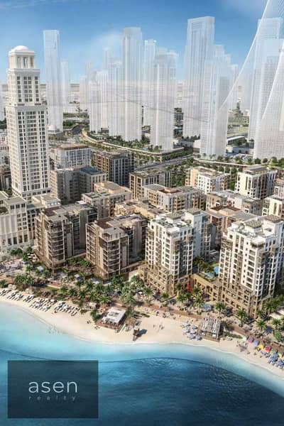 فلیٹ 3 غرف نوم للبيع في مرسى خور دبي، دبي - Bayshore 3 Beach View. jpg