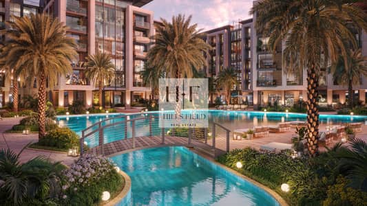 2 Bedroom Flat for Sale in Falcon City of Wonders, Dubai - Belgravia Gardens  - river bridge. jpg
